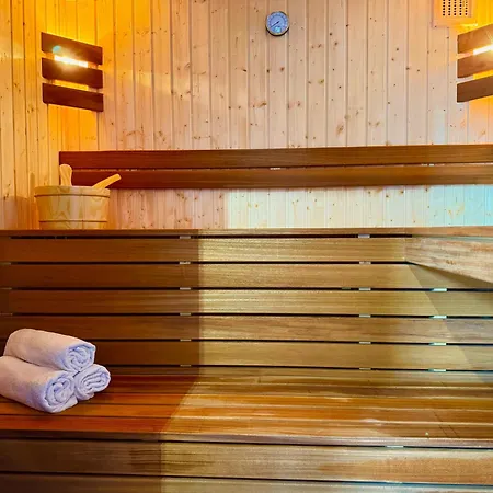 Siodemka Prywatne Jacuzzi&sauna ヴィラ